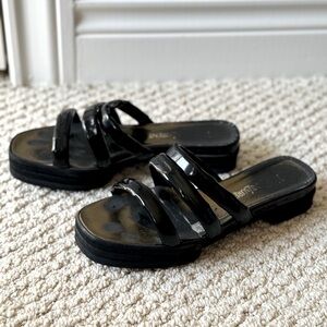 Yves Saint Laurent strap sandals Size: 8